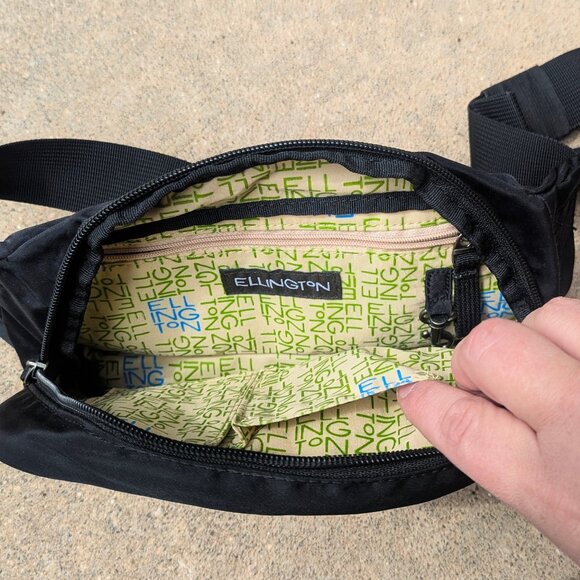 Black Amelia Waist Pack: Ellington - Picture 6 of 12